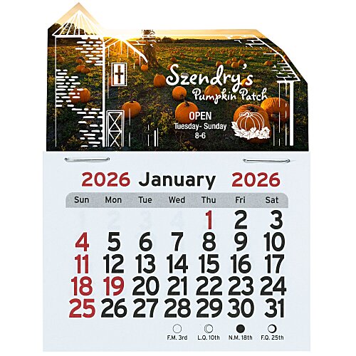 Peel-N-Stick Calendar - Barn Main Image