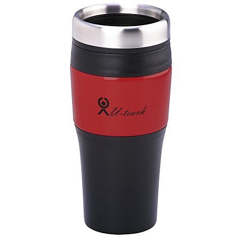 Promotional Metallic Panel Tumbler - 16 oz. - 24 hr Main Image