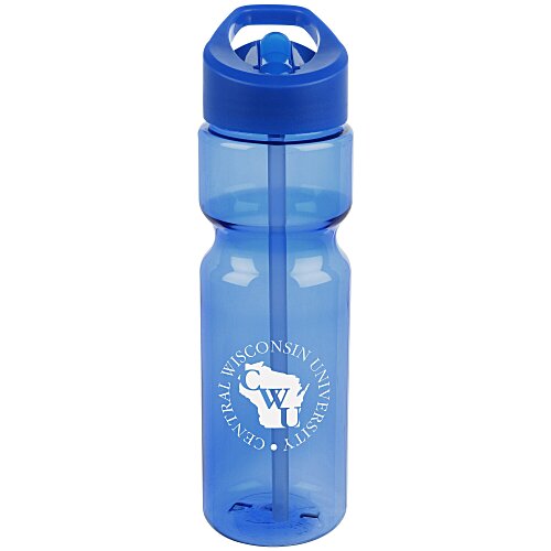 Olympian Bottle with Flip Straw Lid - 28 oz. Main Image