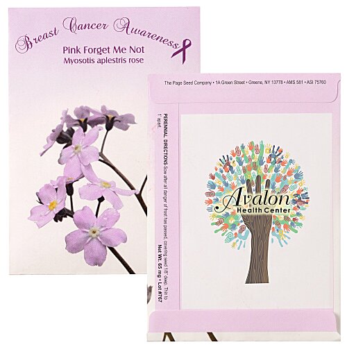 Theme Seed Packet - Breast Cancer Awareness Main Image