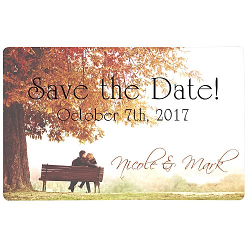 Flat Flexible Magnet - Rectangle 3-1/2" x 5-1/2" - Round Corners Main Image