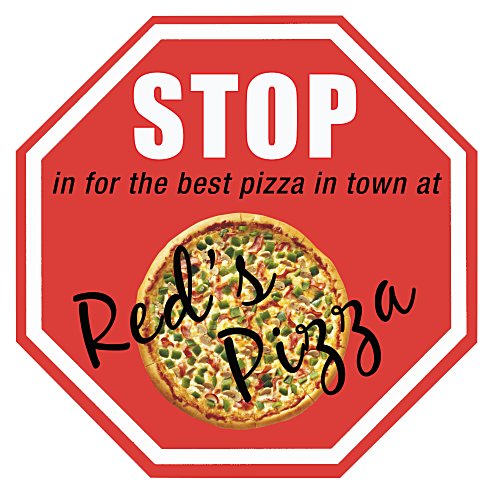 Flat Flexible Magnet - Stop Sign - Large Main Image