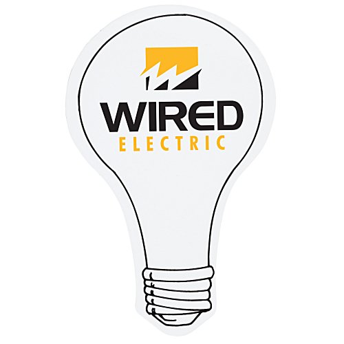 Flat Flexible Magnet - Light Bulb - Large Main Image