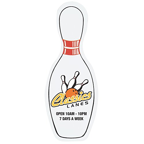 Flat Flexible Magnet - Bowling Pin Main Image