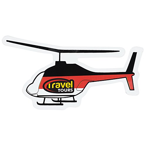 Flat Flexible Magnet - Helicopter Main Image