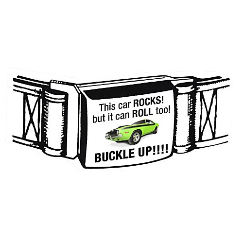 Flat Flexible Magnet - Seat Belt Main Image