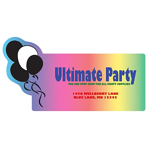 Flat Flexible Magnet - Balloons Main Image