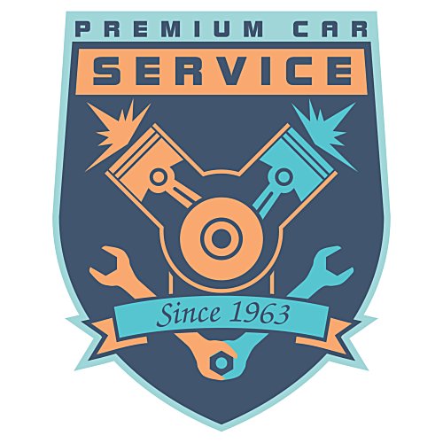 Custom Flat Flexible Magnet - 13.1 - 14 SQ IN Main Image