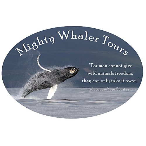 Car Magnet - Oval - 3-1/2" x 5" Main Image