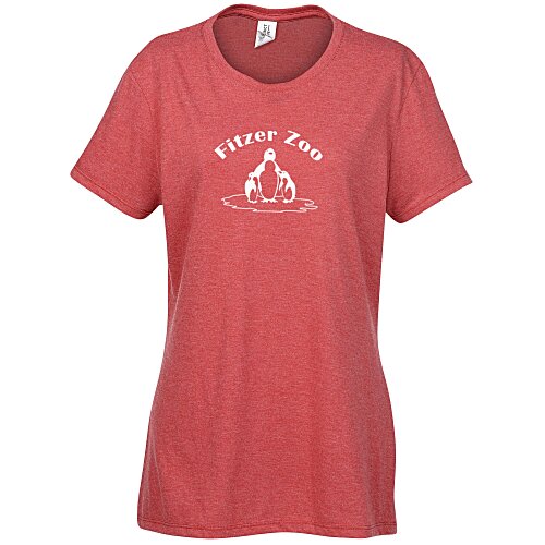 Optimal Tri-Blend T-Shirt - Ladies' - Screen Main Image