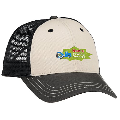 Tri-Color Trucker Cap Main Image