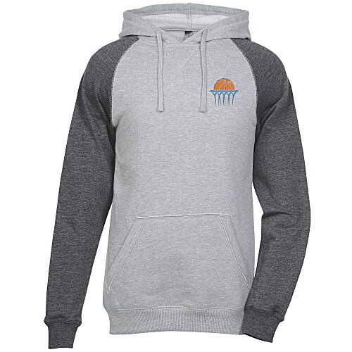 Varsity Fleece Raglan Hoodie - Men's - Embroidered Main Image