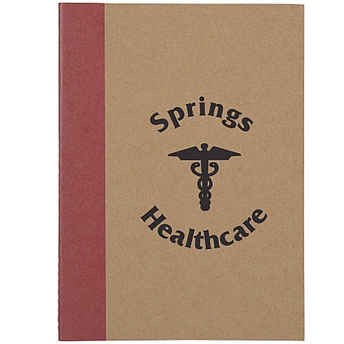 Two-Tone Stitched Notebook Main Image