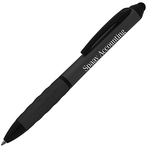 Tev Stylus Twist Pen - Metallic - Black - 24 hr Main Image