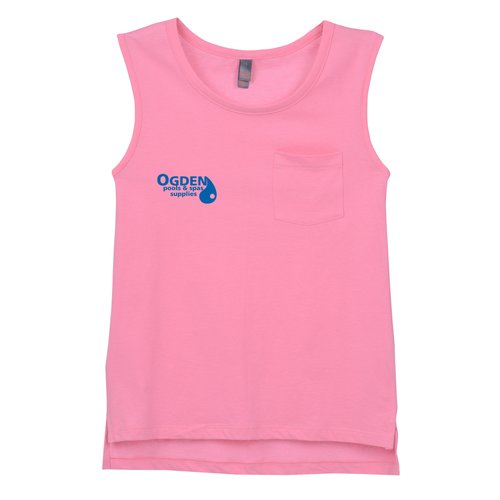 Vintage Wash Muscle Tank - Ladies Main Image