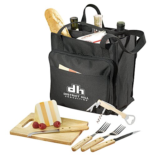 Modesto 7-Piece Picnic Carrier Set - 24 hr Main Image