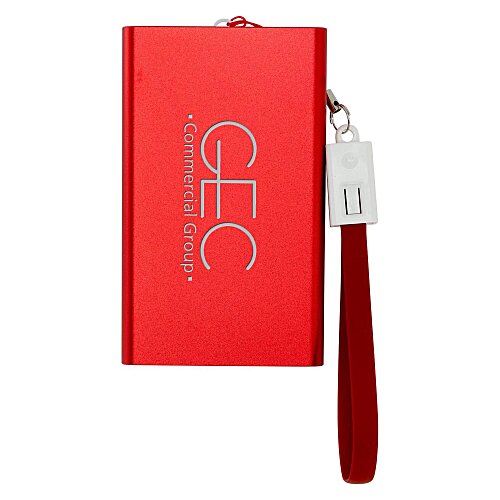 Power Bank with Attached Cable Main Image