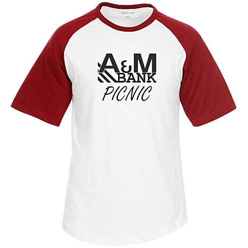 Colorblock Raglan Jersey Tee Main Image
