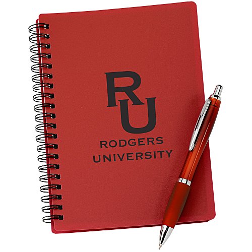 Pocket Buddy Notebook Set - Translucent Barrel - 24 hr Main Image