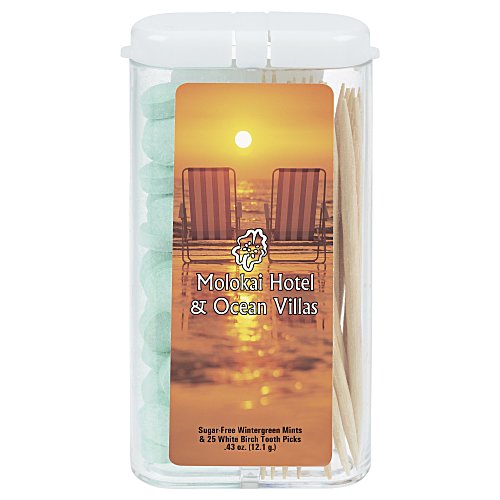 Mint & Toothpick Container Main Image