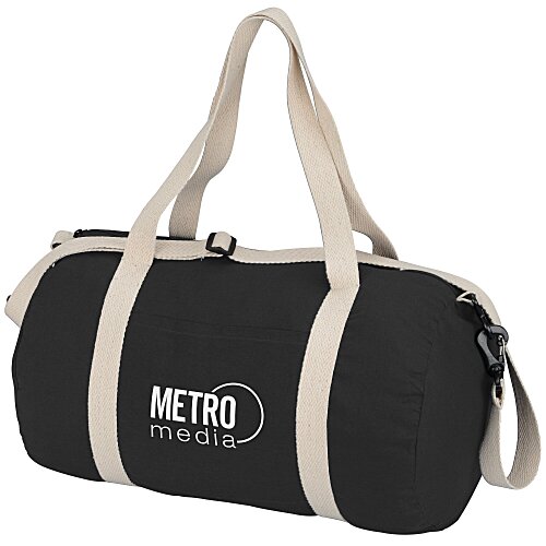Lightweight 5-oz Cotton Barrel Duffel Main Image