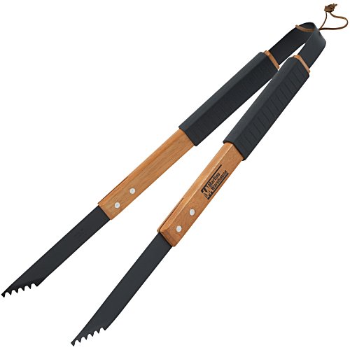 Wood BBQ Tongs Main Image
