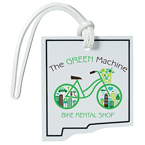 Soft Vinyl Full Color Luggage Tag - New Mexico Main Image