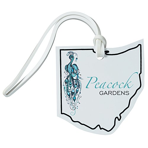 Soft Vinyl Full Color Luggage Tag - Ohio Main Image