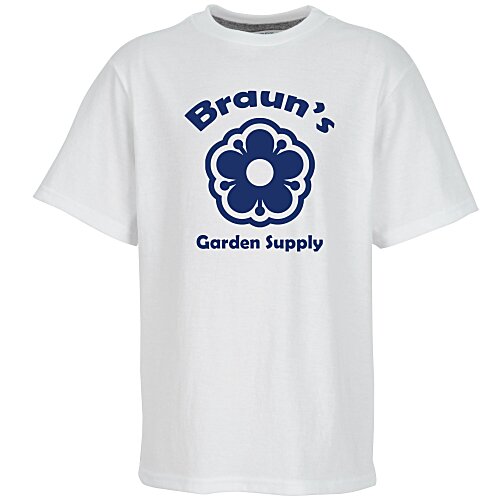 Principle Performance Blend T-Shirt - Youth - White Main Image