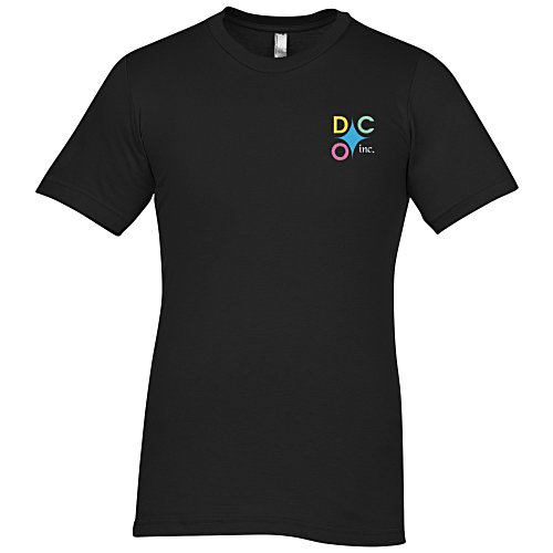 American Apparel Fine Jersey T-Shirt - Men's - Colors - Embroidered - USA Made Main Image