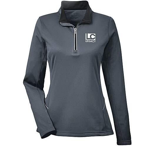 Cool & Dry 1/4-Zip Pullover - Ladies' - Screen Main Image