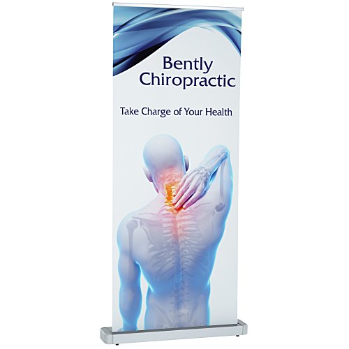 Stellar Retractable Fabric Banner Display - 33-1/2" Main Image