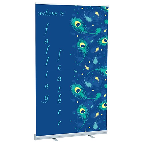 Economy Retractable Fabric Banner Display - 47-1/4" Main Image