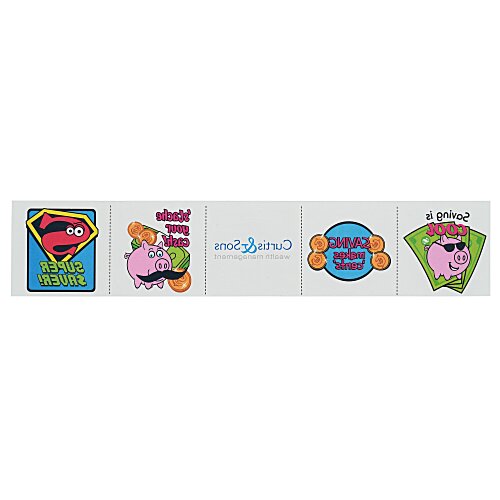 Super Kid 5 Tattoo Strip - Dollars and Cents Main Image