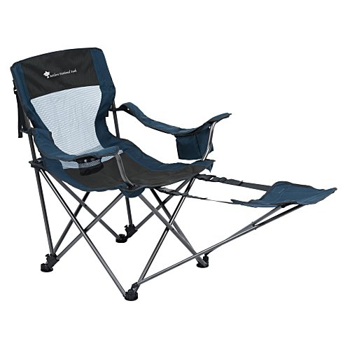 Foldable Chair with Removable Footrest Main Image