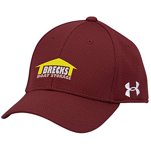 Under Armour Curved Bill Cap - Solid - Embroidered Main Image