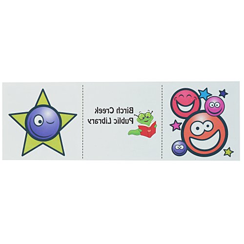 Super Kid 3 Tattoo Strip - Smiley Faces Main Image