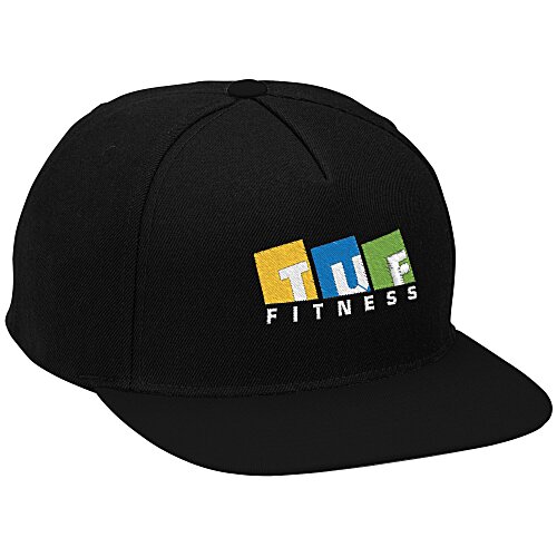 Yupoong Five Panel Snapback Cap Main Image
