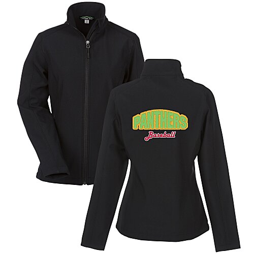 Crossland Soft Shell Jacket - Ladies' - Applique Twill Main Image