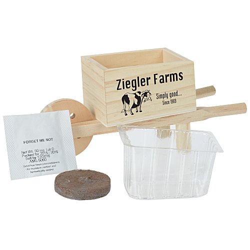 Wooden Wheel Barrow Blossom Kit Main Image