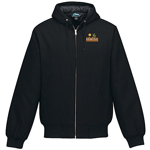 Foreman Hooded Canvas Jacket Main Image