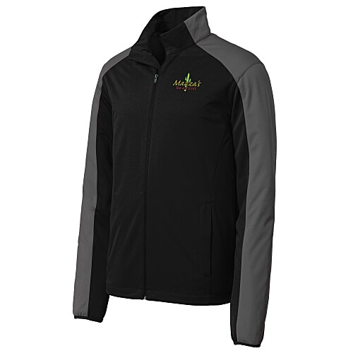 Lightweight Colorblock Soft Shell Jacket - Men's Main Image