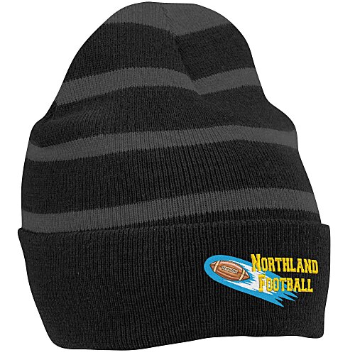 Striped Cuff Beanie Main Image