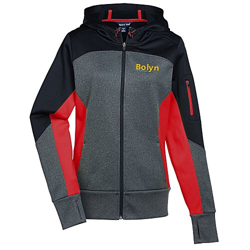 Tech Fleece Colorblock Hooded Jacket - Ladies' Main Image