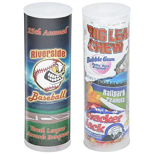 Baseball Snack Tube Main Image