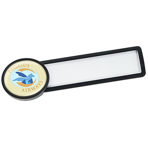 Stellar Name Tag - Oval - Magnet Back Main Image