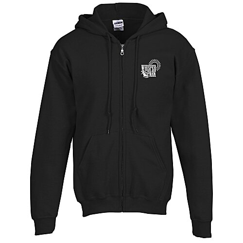 Gildan Full-Zip Hoodie - Men's - Screen - 24 hr Main Image