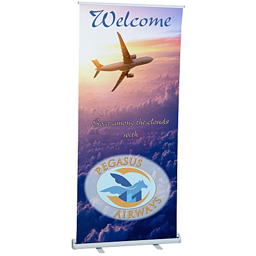 Value Polypropylene Retractable Banner Display - 36" Main Image