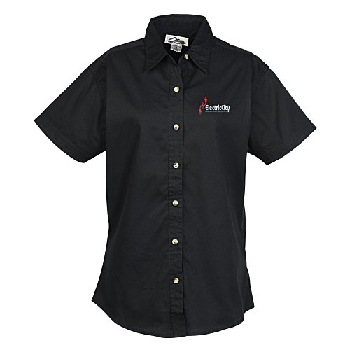 Apprentice Teflon Treated Short Sleeve Twill Shirt - Ladies' Main Image