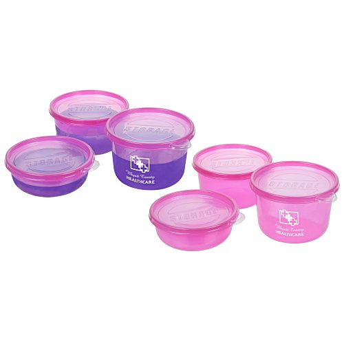 3 Piece Round Reusable Moodware Container Set Main Image